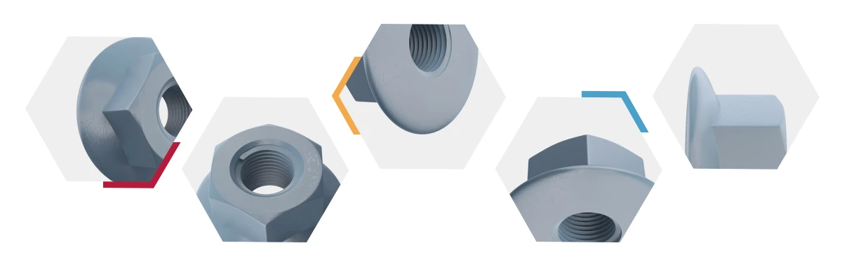 Galvanized Flange Nuts details