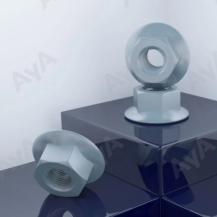 Nuci flange galvanizzati